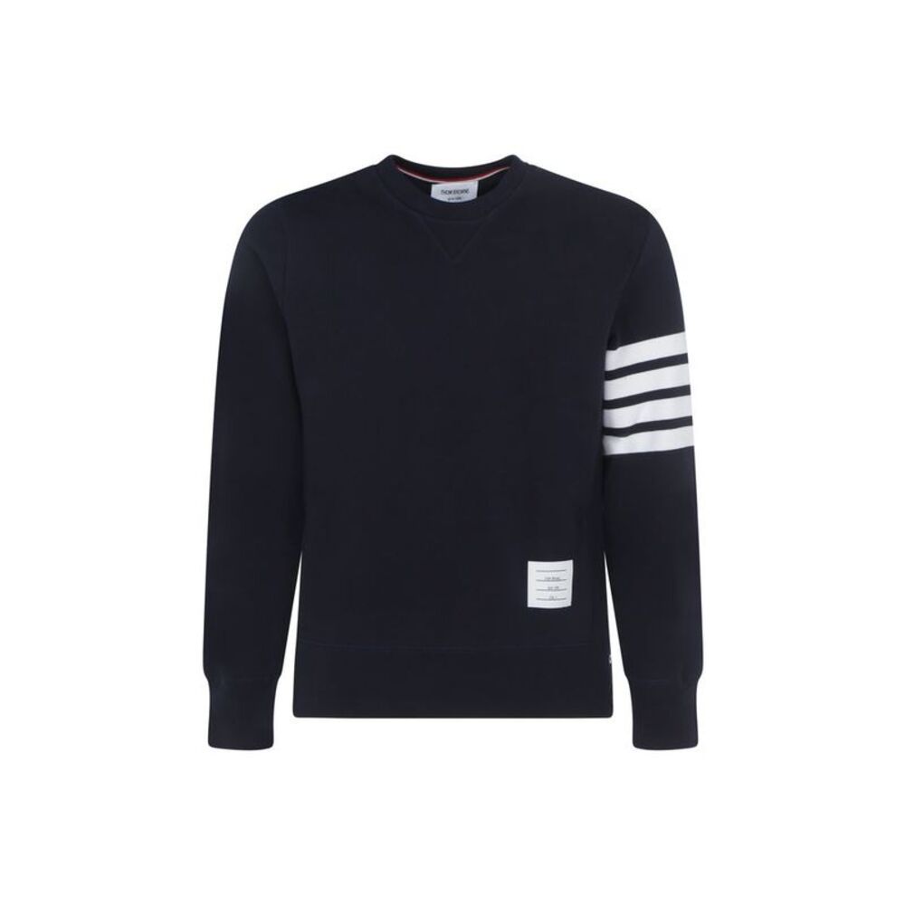 Thom Browne Blue Cotton Men's Sweatshirt